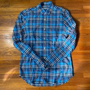 Burberry Plaid Button Down